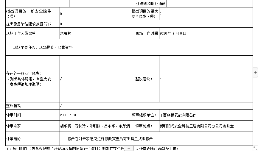 江西联悦氢能有限公司 氢能综合利用项目