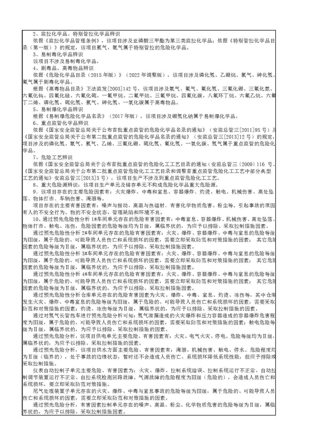 安全评价报告基本信息公开表（赫纯）