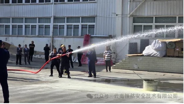云南恒然安全技术有限公司安全专家受邀参与临沧高新区管委会2024年度消防安全培训演练